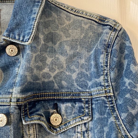 LULAROE Jeans Jacket size XS brand new with tags length 20” bust 30” - Picture 5 of 12